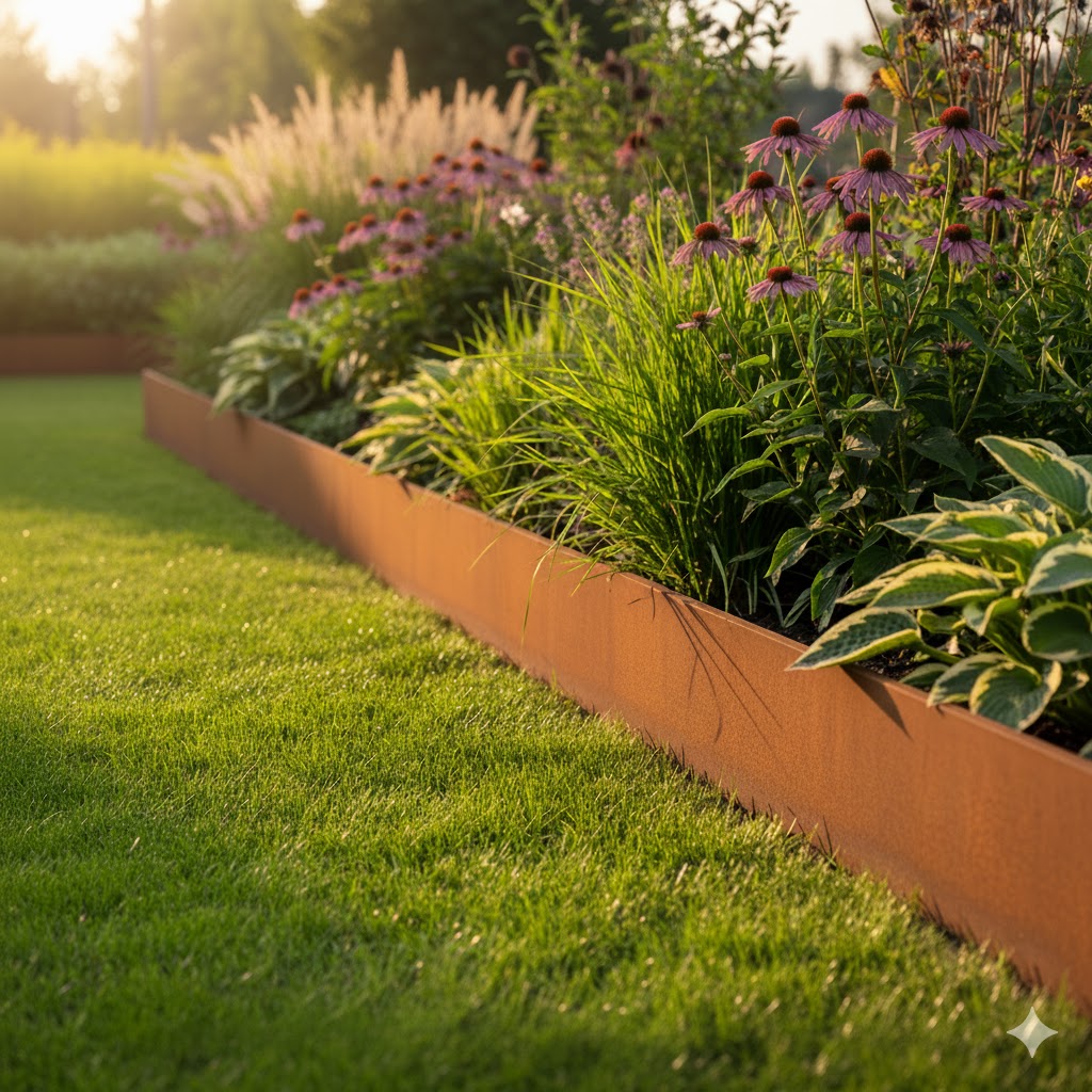 Die richtige Materialstärke für Ihre Cortenstahl Beeteinfassung: Ein Kaufratgeber